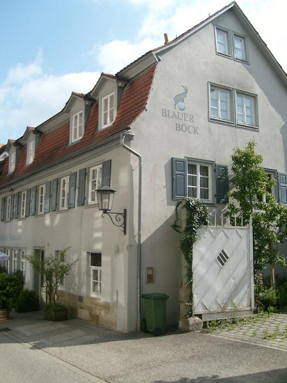 Gasthof Blauer Bock Schwaebisch Hall Exterior photo